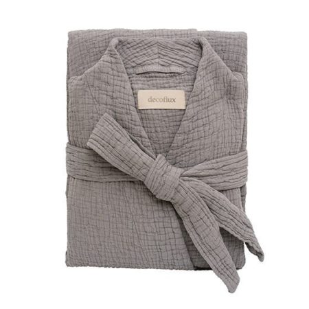 orion slate bathrobe df folded | Bovi.kz Эксклюзивное постельное белье из Европы с доставкой по Казахстану