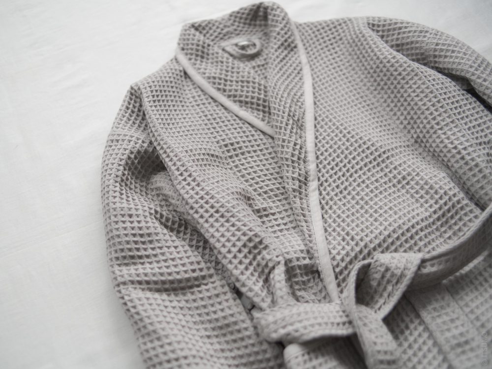 uchino light weight waffle robe dl 7 1 | Bovi.kz Эксклюзивное постельное белье из Европы с доставкой по Казахстану
