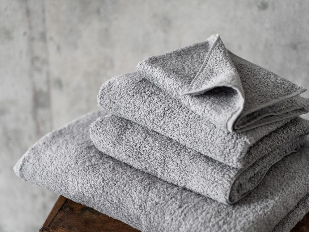 uchino cl zero twist towel grey dl 1 1 | Постельное бельё премиум доставкой по Казахстану