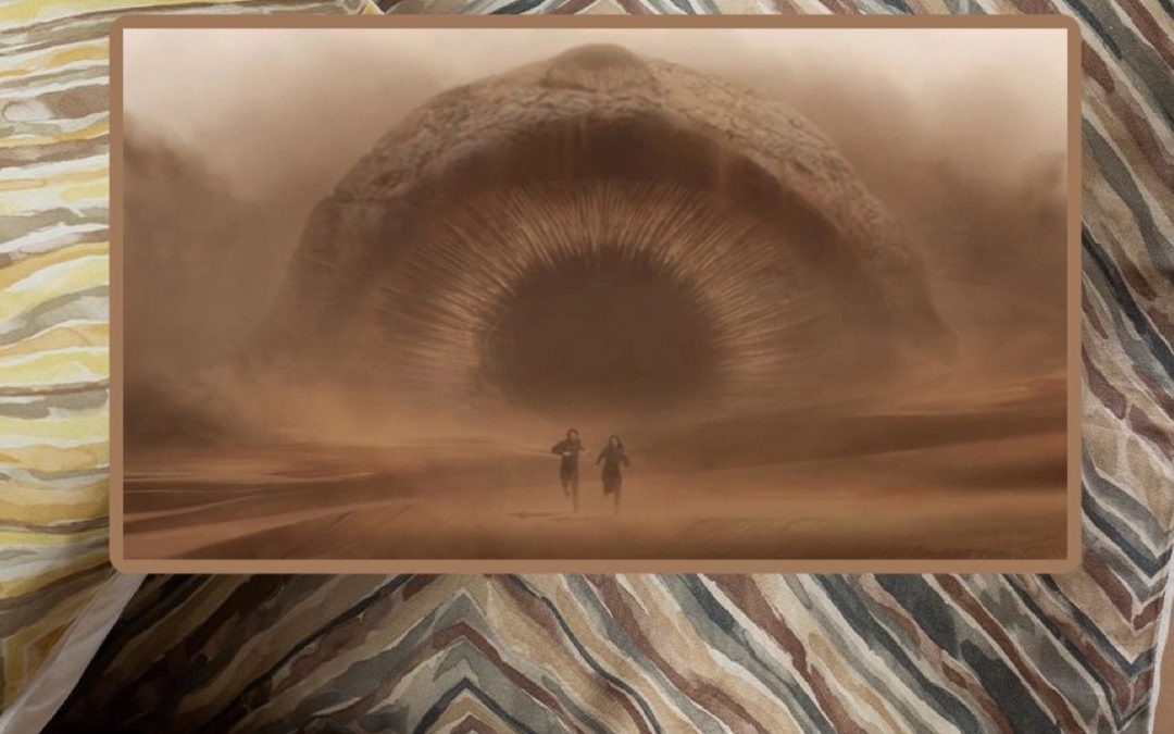 Фильм «Дюна», как вдохновение – Decoflux: Desert Dunes Grey Cliff
