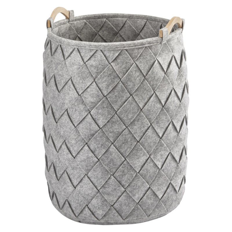 aquanova laundry basket amy silver gray 95 amylal | Постельное белье с доставкой по Казахстану и СНГ