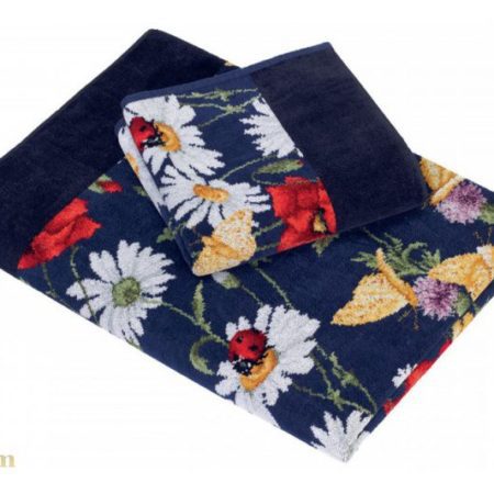 towel feiler daisy field blue 7 | Постельное белье с доставкой по Казахстану и СНГ