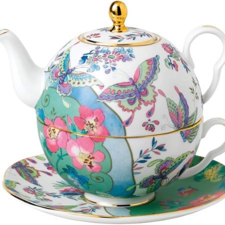 butterfly flower tea service | Постельное белье с доставкой по Казахстану и СНГ