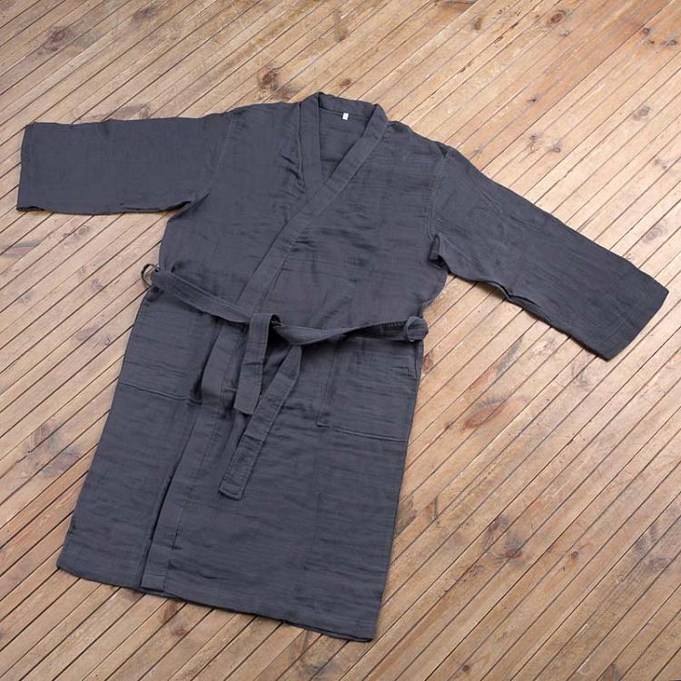 crepe gauze kimono robe size xl 310312 4 h | Постельное белье с доставкой по Казахстану и СНГ