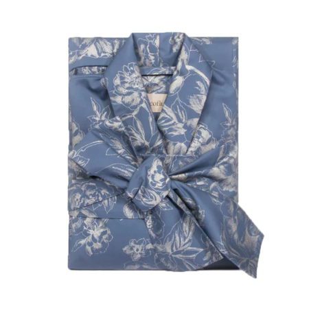 decoflux sateen bathrobe peony silver | Постельное белье с доставкой по Казахстану и СНГ