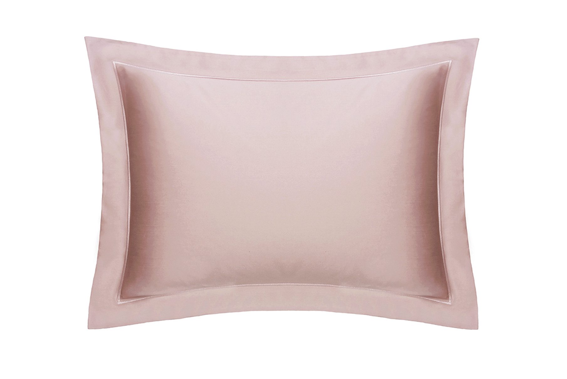 solid rose quartz pillowcase stiched | Постельное белье с доставкой по Казахстану и СНГ