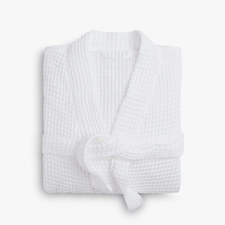 waffle robe white lightbox 13556 | Постельное белье с доставкой по Казахстану и СНГ