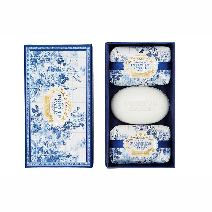 gold blue soap set 150g x 3 | Постельное белье с доставкой по Казахстану и СНГ