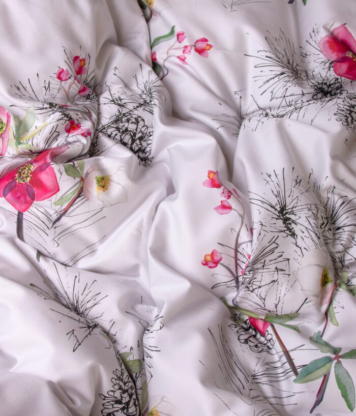 decoflux bed linen set patalynes komplektas blossom alu 4 | Постельное белье с доставкой по Казахстану и СНГ