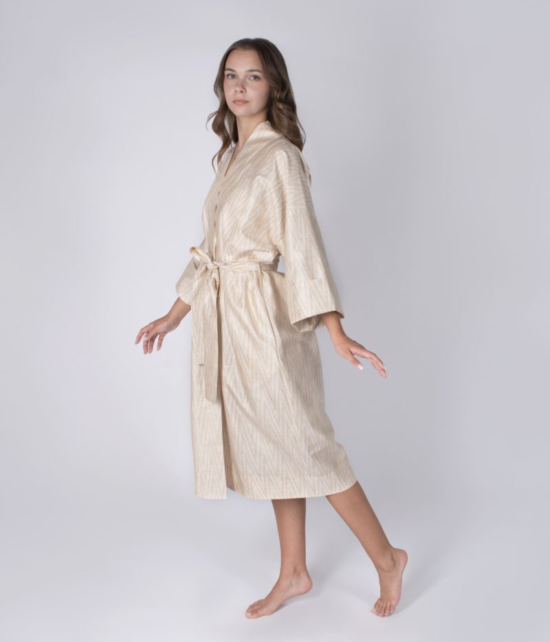 satino chalatas kimono twist 1gold | Постельное белье с доставкой по Казахстану и СНГ